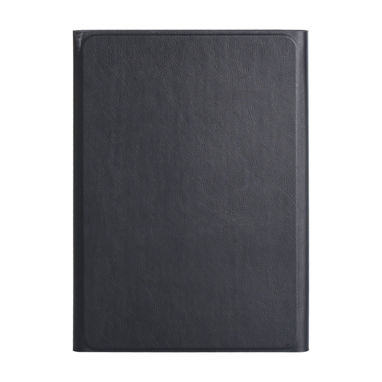 LOBWERK Bookcover Apple Generation 2019 für 7 + iPad Tastatur 2in1 (Bluetooth iPad Cover) Schwarz Kunststoff, Set Schutzhülle 10.2