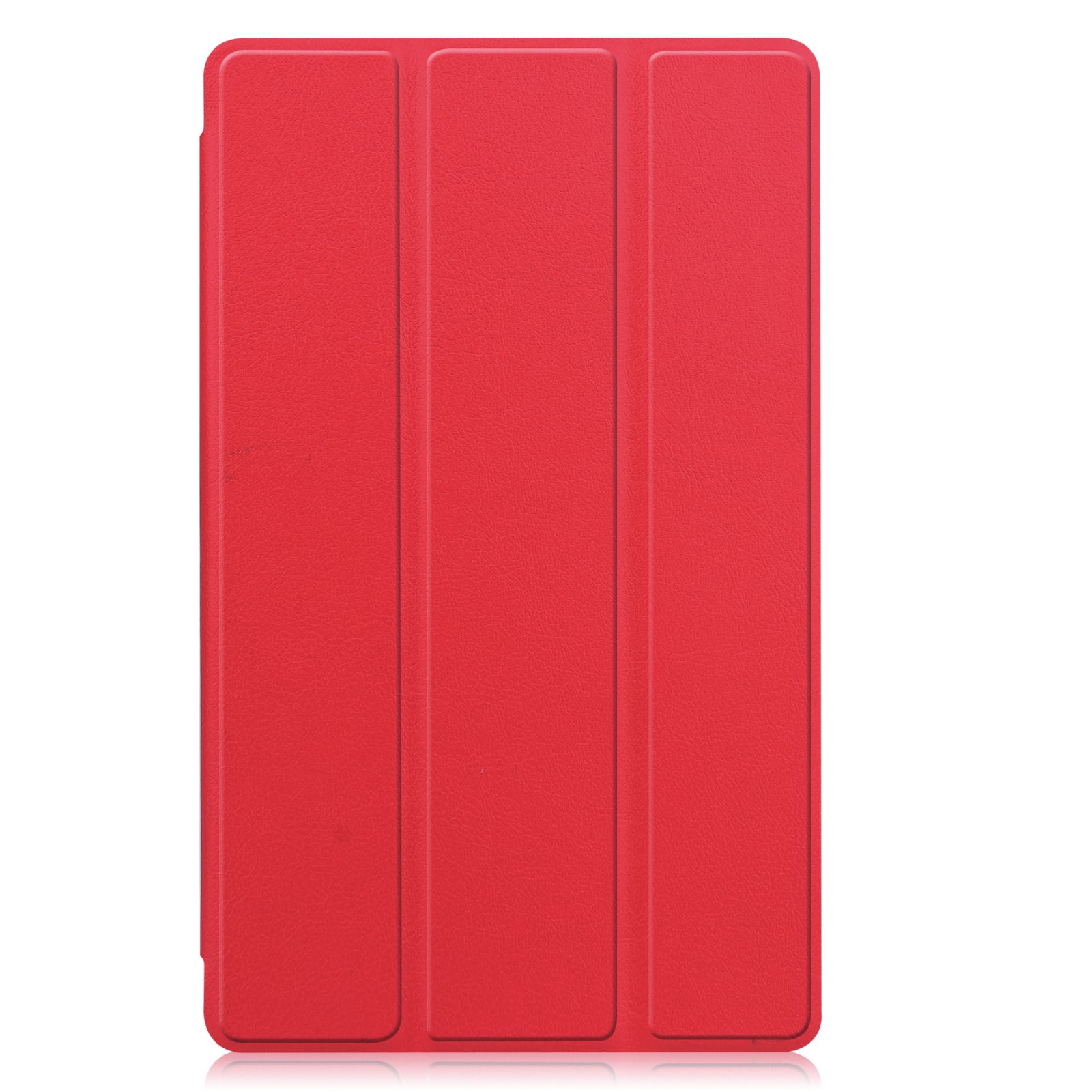 LOBWERK Hülle Schutzhülle Bookcover für Lite Rot 8.7 Samsung SM-T220 SM-T225 A7 Galaxy Zoll Kunstleder