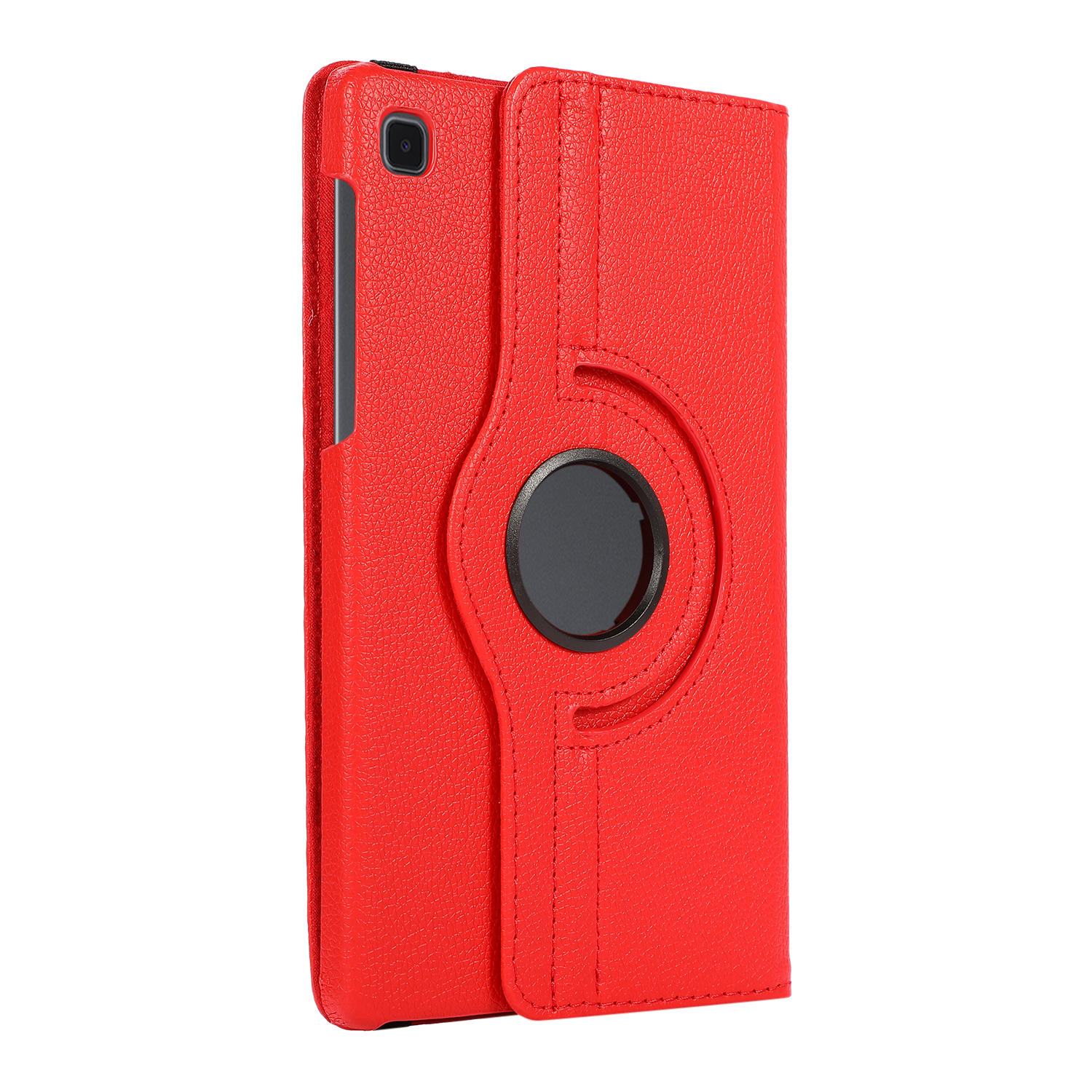 Samsung Tab SM-T225 Rot Lite Hülle SM-T220 Galaxy 8.7 A7 LOBWERK 2021 Bookcover Zoll für Schutzhülle Kunstleder,