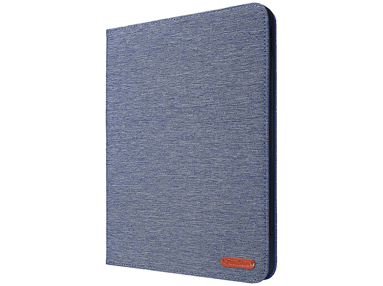 LOBWERK Hülle Schutzhülle Bookcover für Apple iPad Pro 11 2020/2021/2022 11 Zoll Kunststoff, Blau