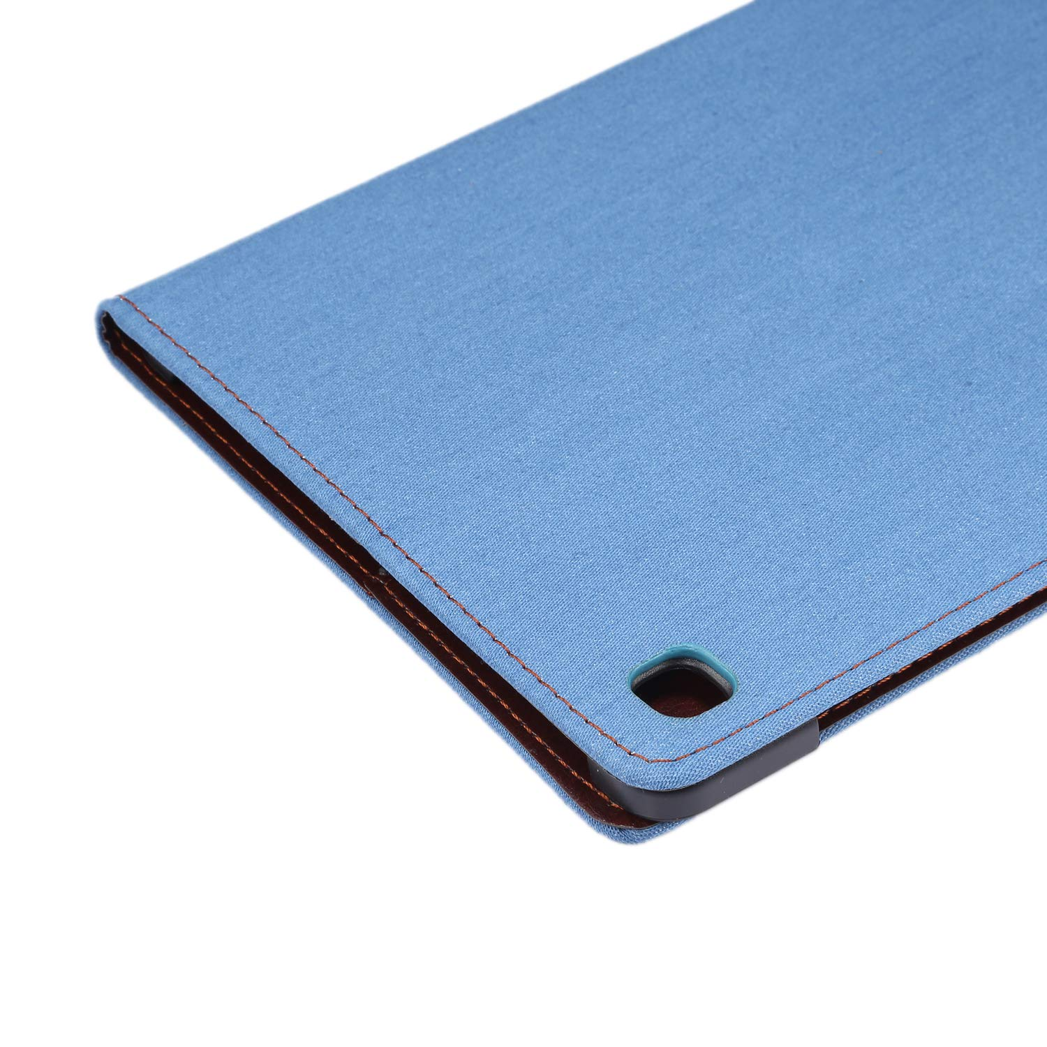 Hülle Tab Kunststoff, P615 Bookcover Schutzhülle Samsung 10.4 LOBWERK für Lite S6 SM-P610 Galaxy Zoll Hellblau