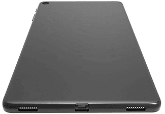 LOBWERK Hülle Schutzhülle Backcover für Samsung Galaxy Tab A7 T500 T505 TPU, Schwarz