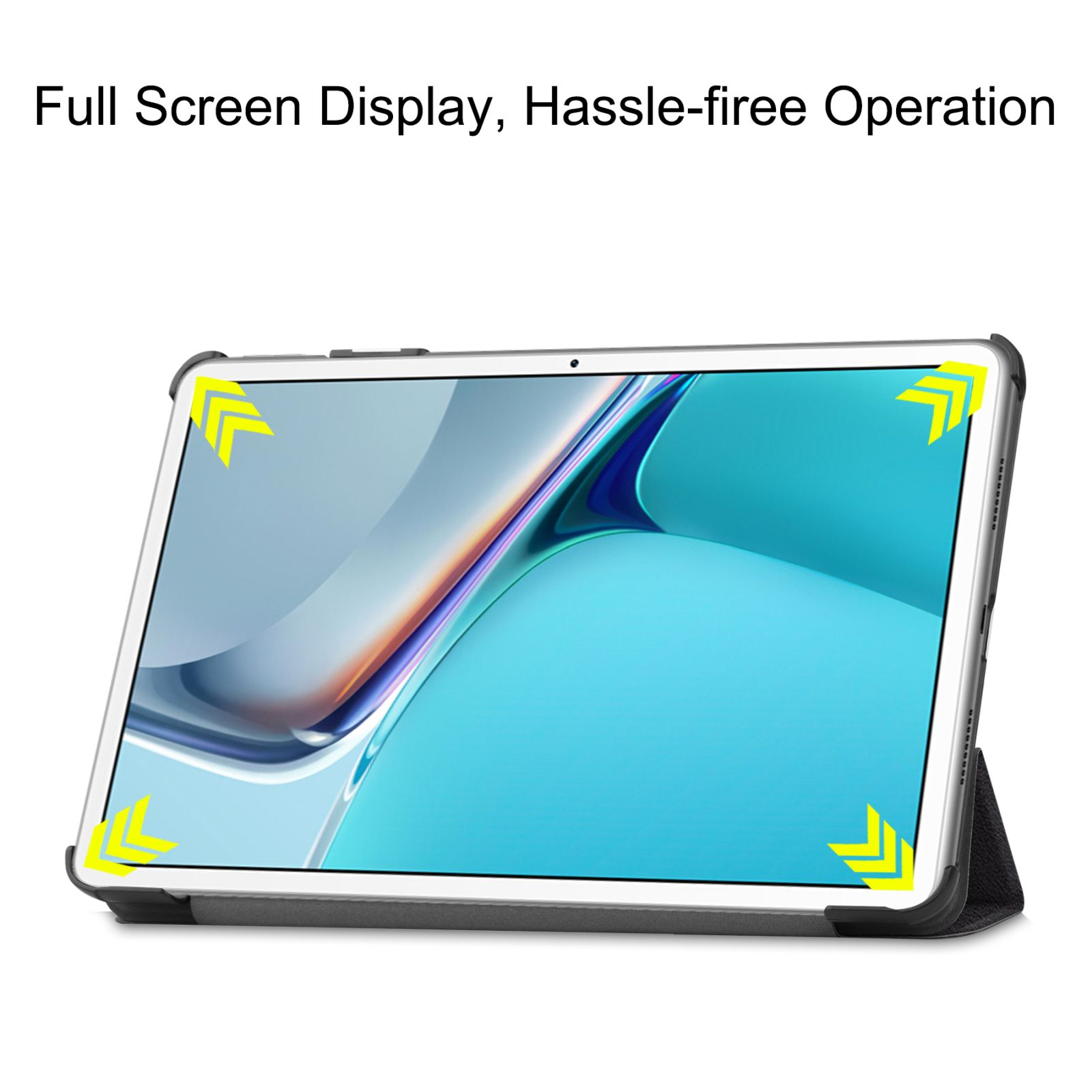 Hülle für Kunstleder, 2021 11 Huawei 11 LOBWERK Mehrfarbig Bookcover MatePad Schutzhülle Zoll