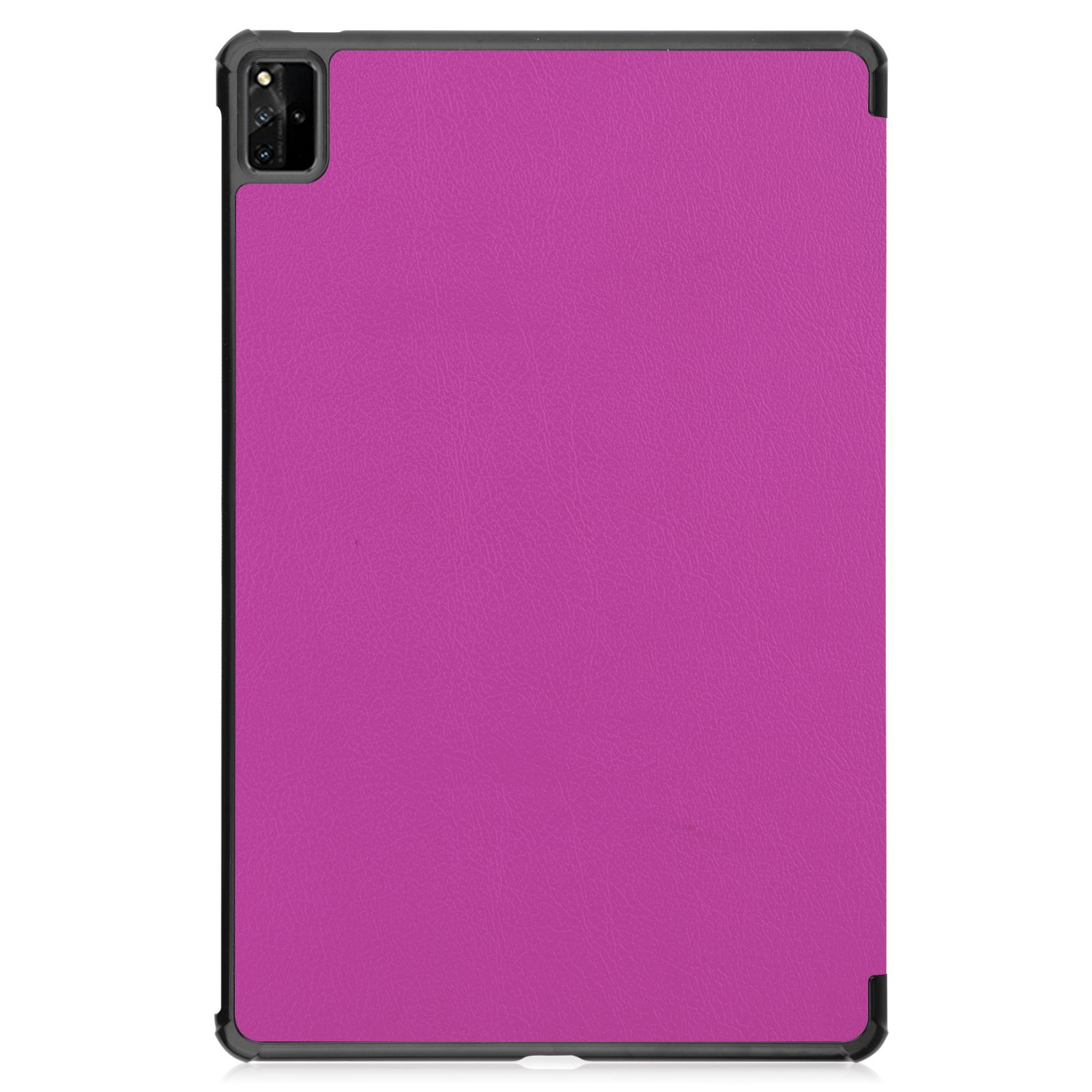Eine pinkfarbene Tablethülle. Die Hülle ist schlicht. Es ist eine Tablethülle.