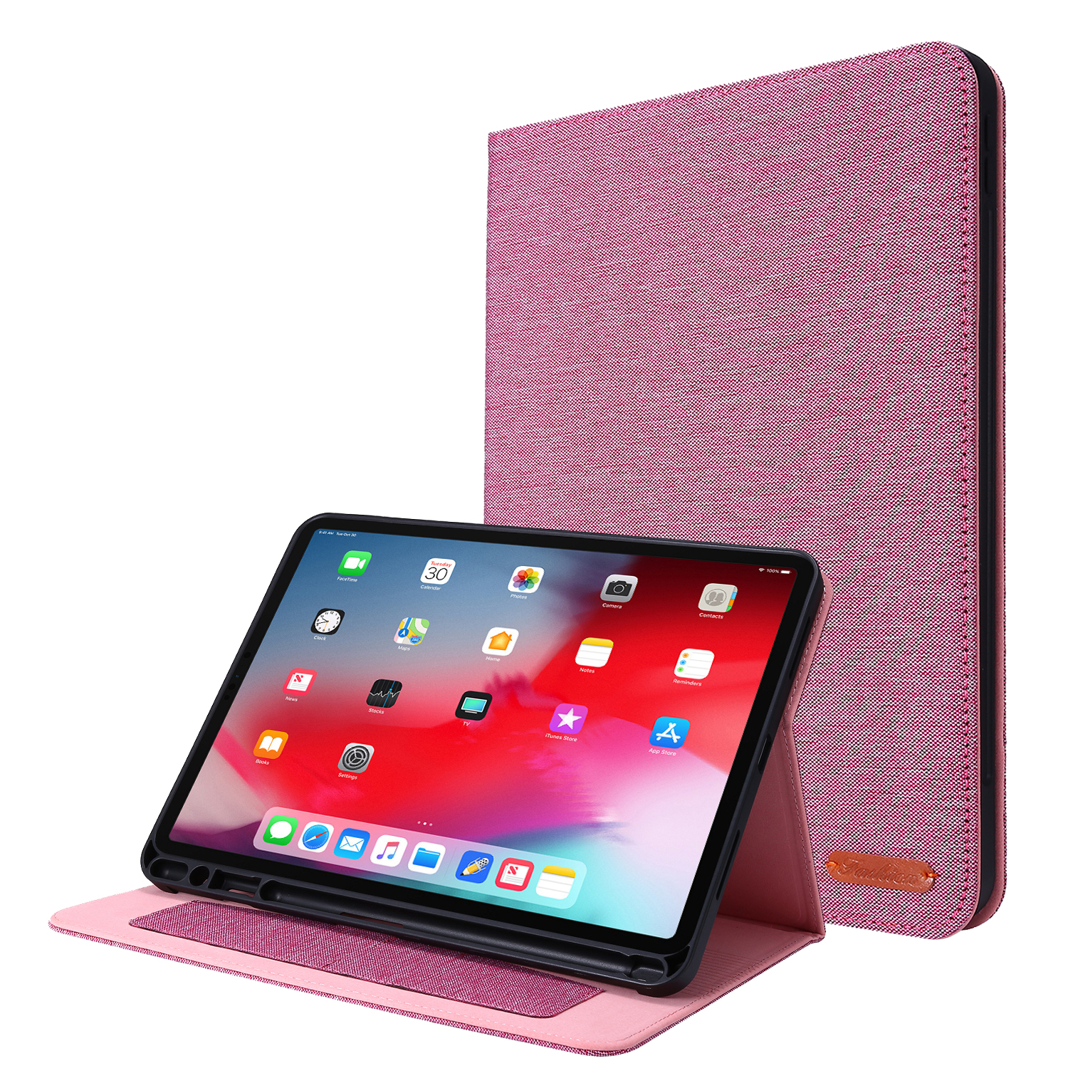 Hülle Hotpink 11 Schutzhülle Apple Pro Bookcover für 2020/2021/2022 iPad Kunststoff, LOBWERK Zoll 11