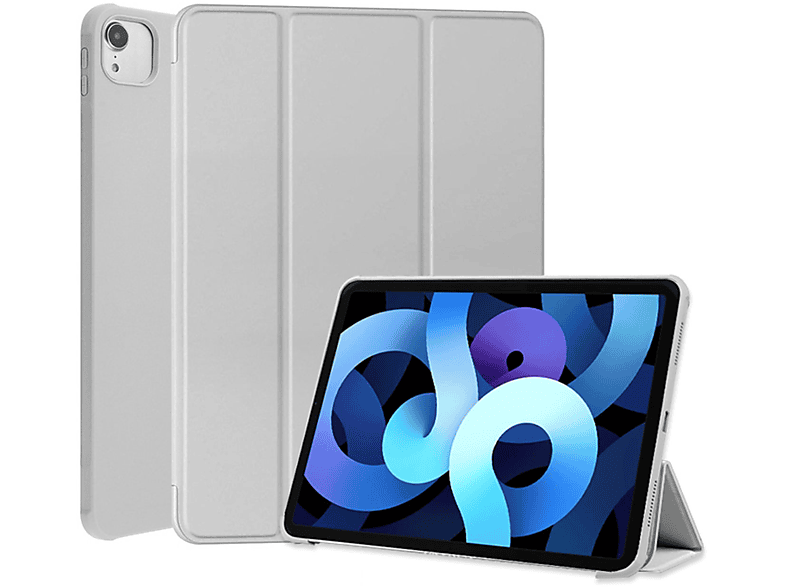 11 Grau Pro Apple 4 Generation) (4th Generation) 2020/2022 iPad Ipad (4th Kunststoff, Schutzhülle für LOBWERK 2020 2020 Hülle Bookcover Air