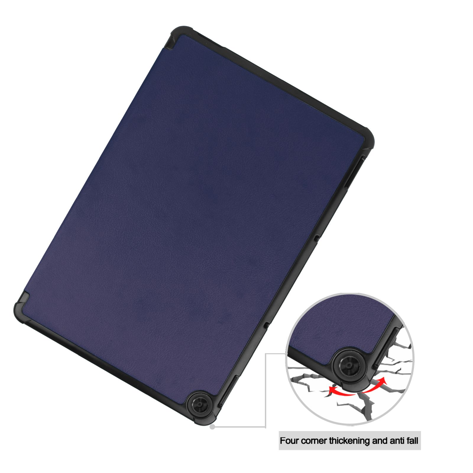 IdeaPad für Schutzhülle Lenovo LOBWERK Blau Duet Chrome10.1 Hülle Zoll Bookcover Kunstleder,
