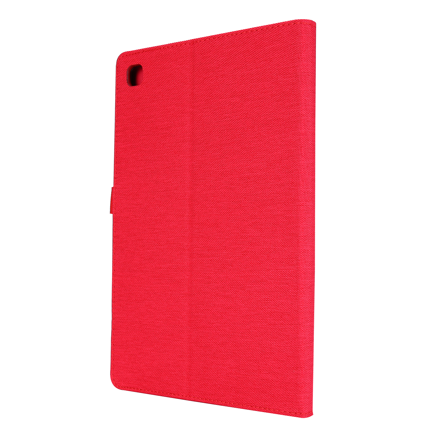 LOBWERK Hülle Zoll Kunststoff, Lite Bookcover Samsung Galaxy Rot SM-P610 P615 Tab 10.4 S6 für Schutzhülle