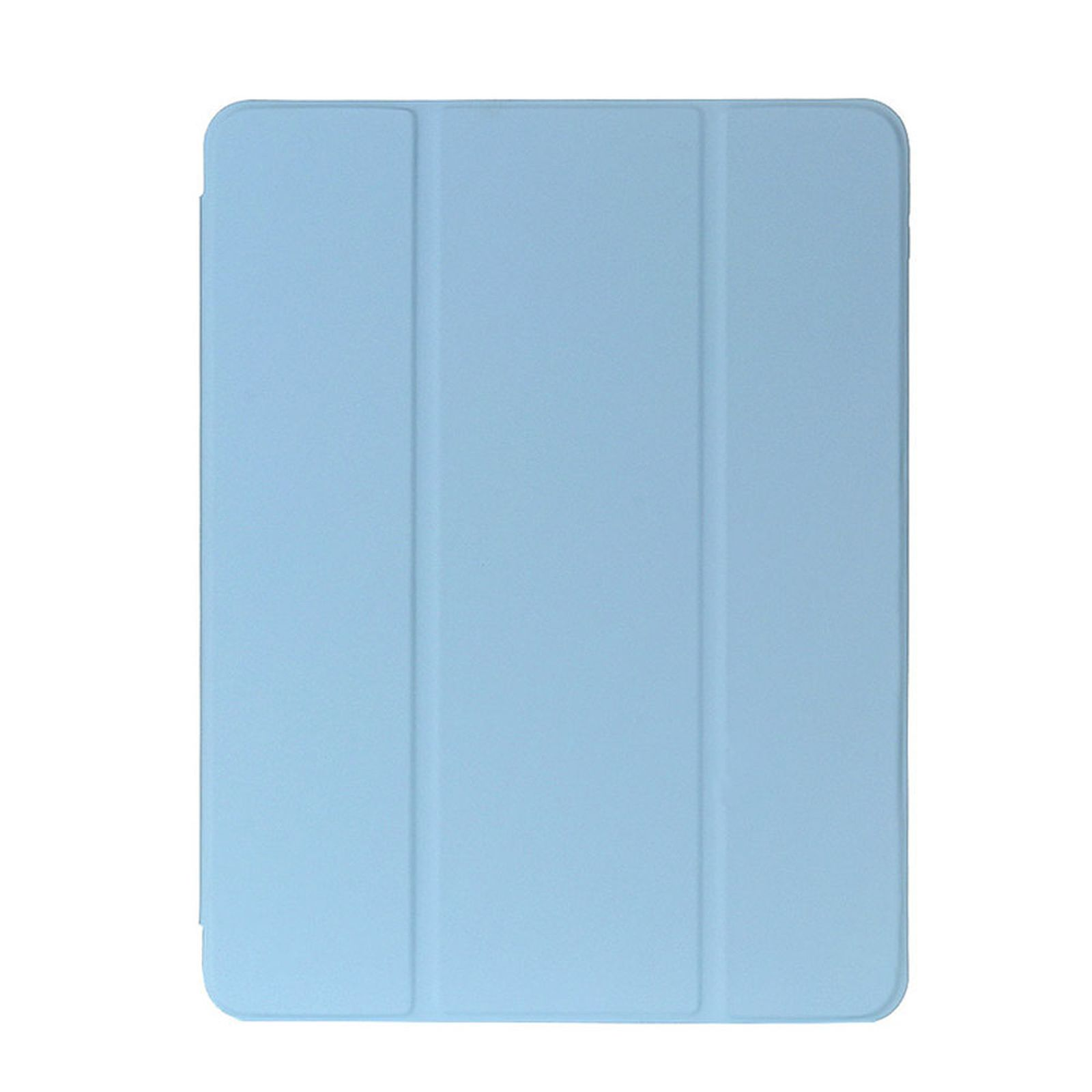 LOBWERK Hülle Schutzhülle Bookcover für Kunststoff, Apple iPad 2020 12.9 Hellblau Pro