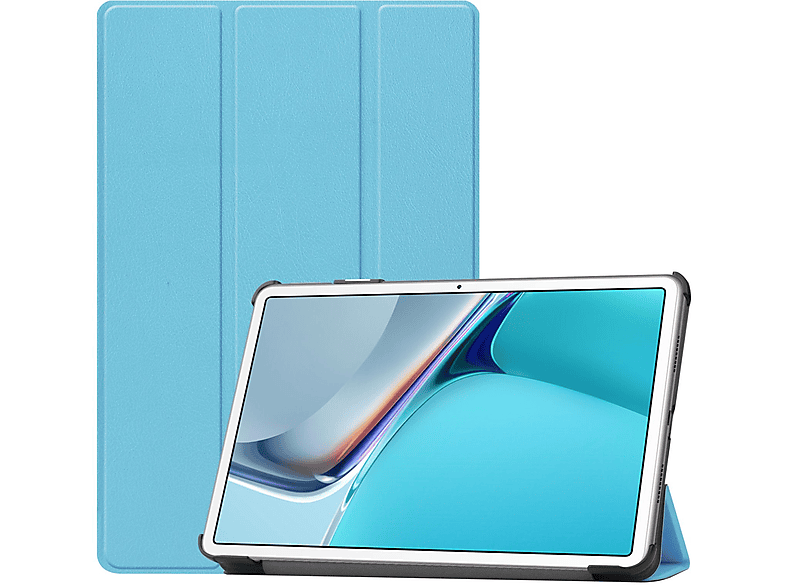 MatePad Schutzhülle Huawei Kunstleder, 2021 Bookcover Hellblau LOBWERK 11 11 für Zoll Hülle