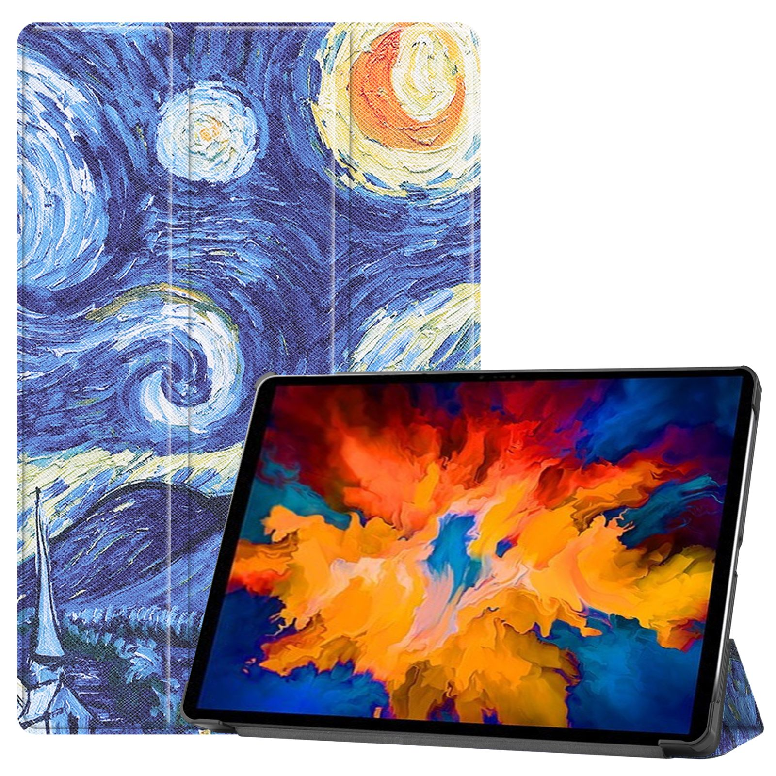 11.5 LOBWERK Pro Bookcover Lenovo Kunstleder, Tab Zoll für Mehrfarbig Schutzhülle P11 Hülle TB-J706F