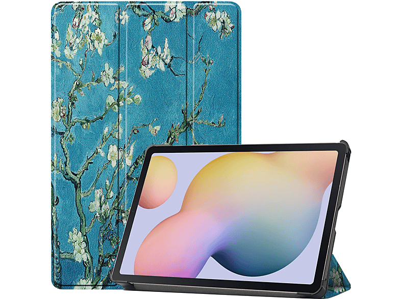 Schutzhülle Galaxy Tab Hülle S7 Samsung Mehrfarbig SM-T870/T875/X700 LOBWERK für Bookcover Kunstleder,
