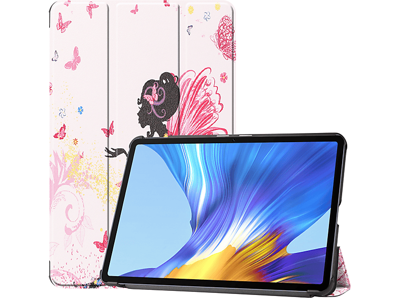 LOBWERK Hülle Schutzhülle Bookcover für Huawei Honor V6 10.4 Zoll Kunstleder, Mehrfarbig | Tablet Bookcover