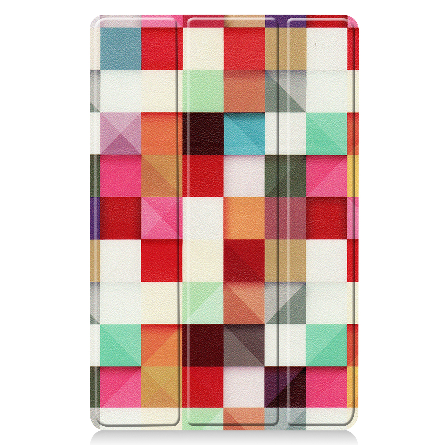 LOBWERK Hülle Schutzhülle Bookcover für T505 A7 SM-T500 NEU Samsung Galaxy Tab Kunstleder