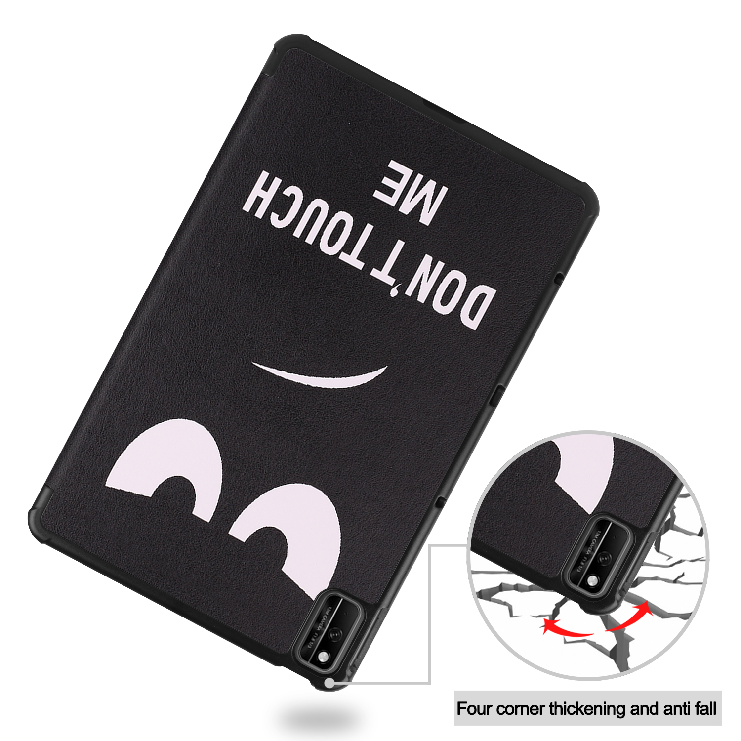 Zoll Hülle Bookcover 10.4 Honor V6 Schutzhülle für Huawei LOBWERK Mehrfarbig Kunstleder,