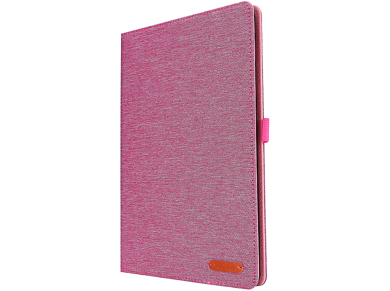 LOBWERK Hülle Schutzhülle Bookcover für Samsung Galaxy Tab S6 Lite SM-P610 P615 10.4 Zoll Kunststoff, Pink