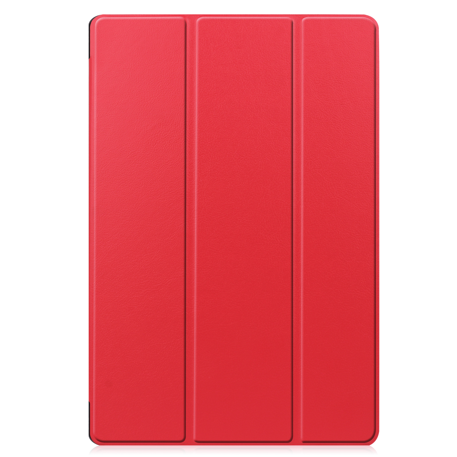 LOBWERK Hülle Schutzhülle Bookcover Galaxy Kunstleder, Tab S7 Rot 12.4 S T970 für Zoll Plus T975 X800 Samsung
