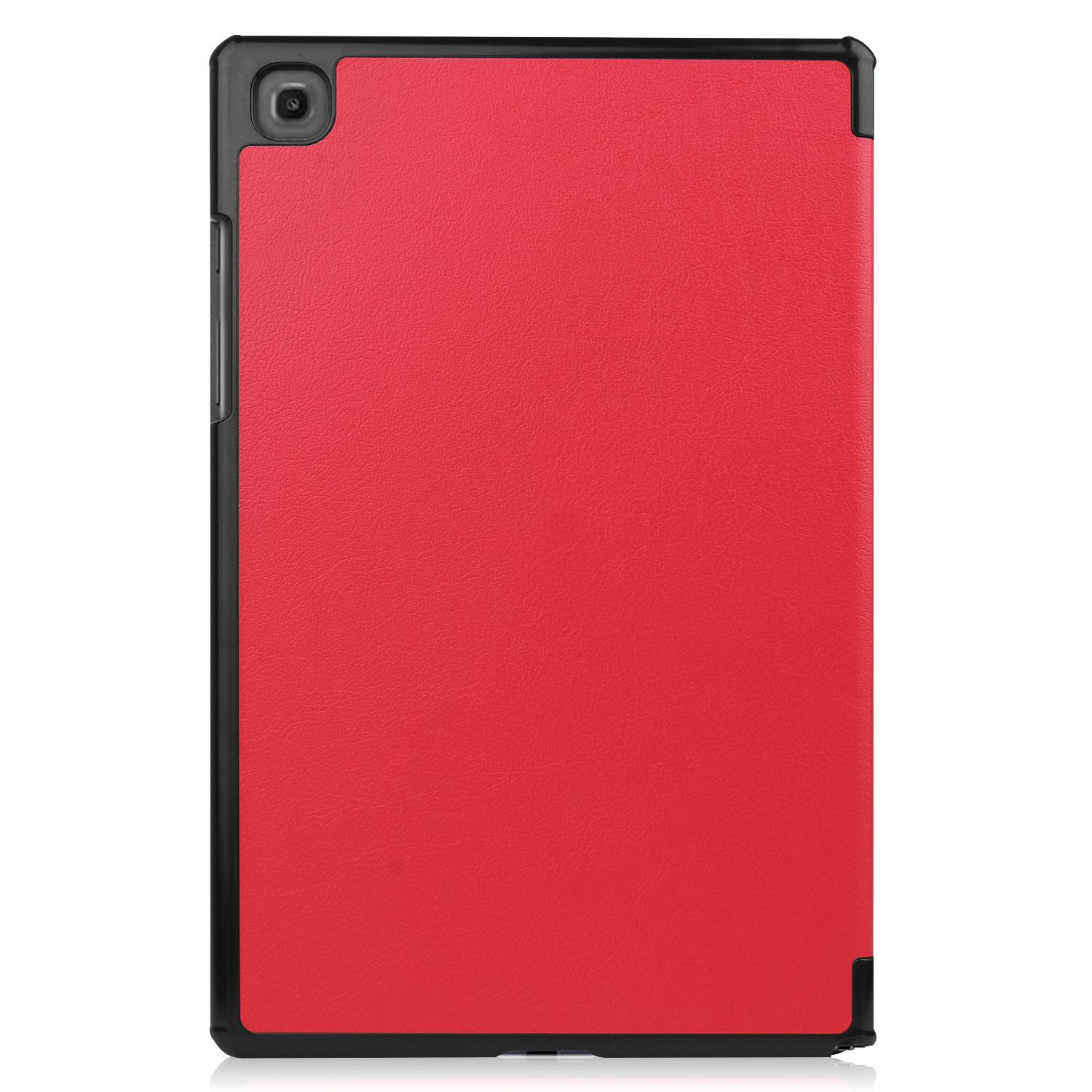 Tab SM-T500 Samsung A7 Bookcover Schutzhülle LOBWERK T505 Galaxy für Kunstleder, Hülle Rot