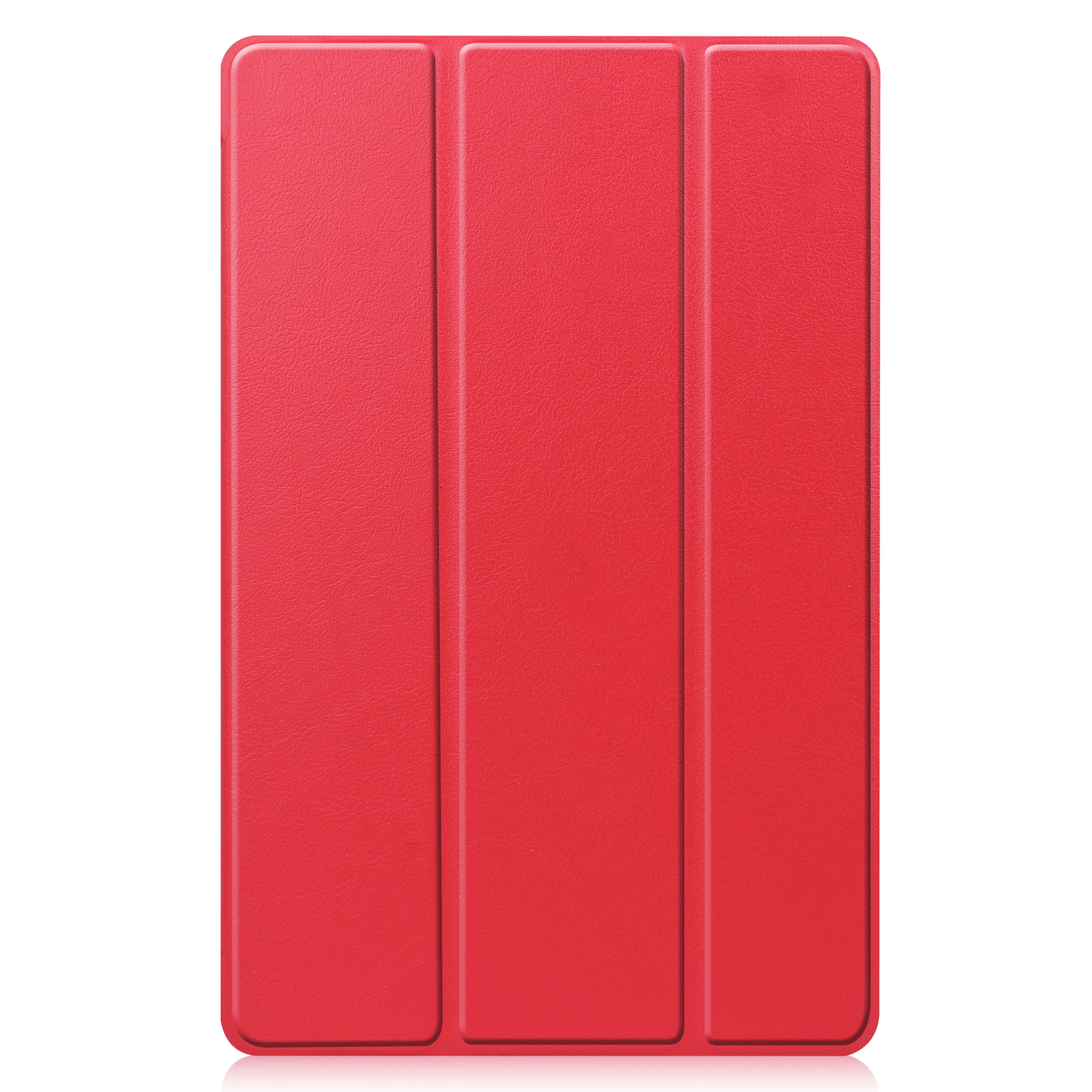 Tab SM-T500 Samsung A7 Bookcover Schutzhülle LOBWERK T505 Galaxy für Kunstleder, Hülle Rot