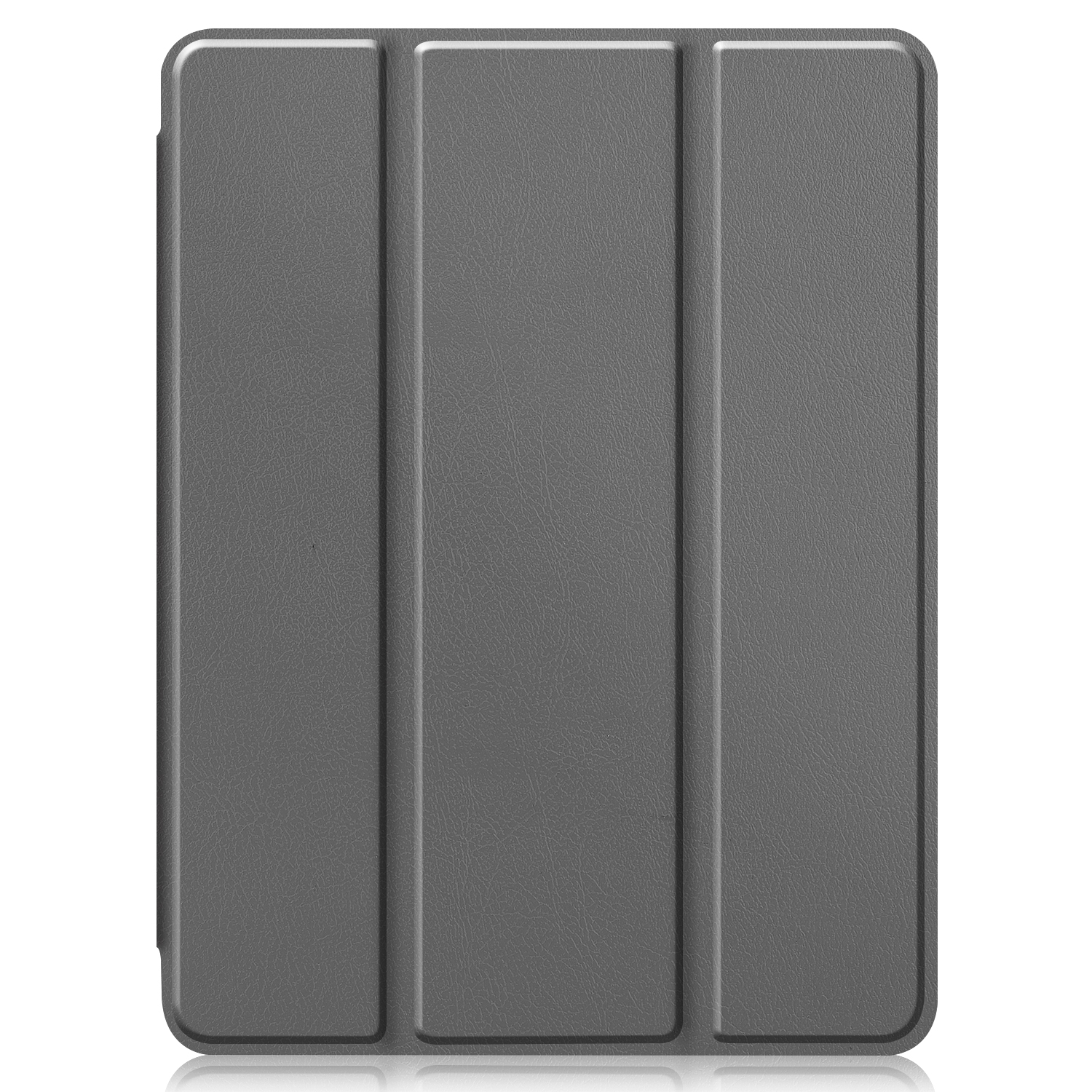 LOBWERK Hülle Schutzhülle Bookcover Grau Zoll 2020 iPad für Pro Kunstleder, 11 Apple