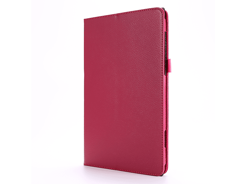 LOBWERK Hülle Schutzhülle Bookcover für Samsung Galaxy Tab S6 Lite SM-P610 SM-P615 10.4 Zoll Kunstleder, Pink