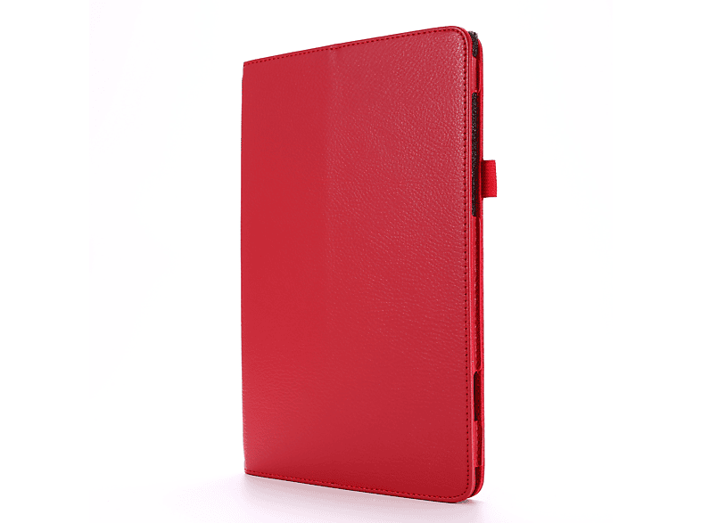 LOBWERK Hülle Schutzhülle Bookcover für Samsung Galaxy Tab S6 Lite SM-P610 SM-P615 10.4 Zoll Kunstleder, Rot