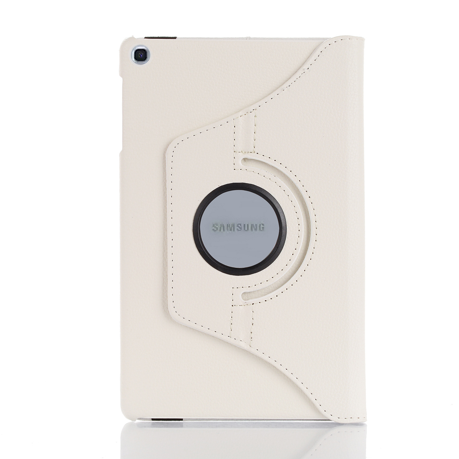Lite S6 SM-P615 Weiß Kunstleder, Zoll Bookcover Galaxy Tab Hülle SM-P610 Schutzhülle Samsung für LOBWERK 10.4