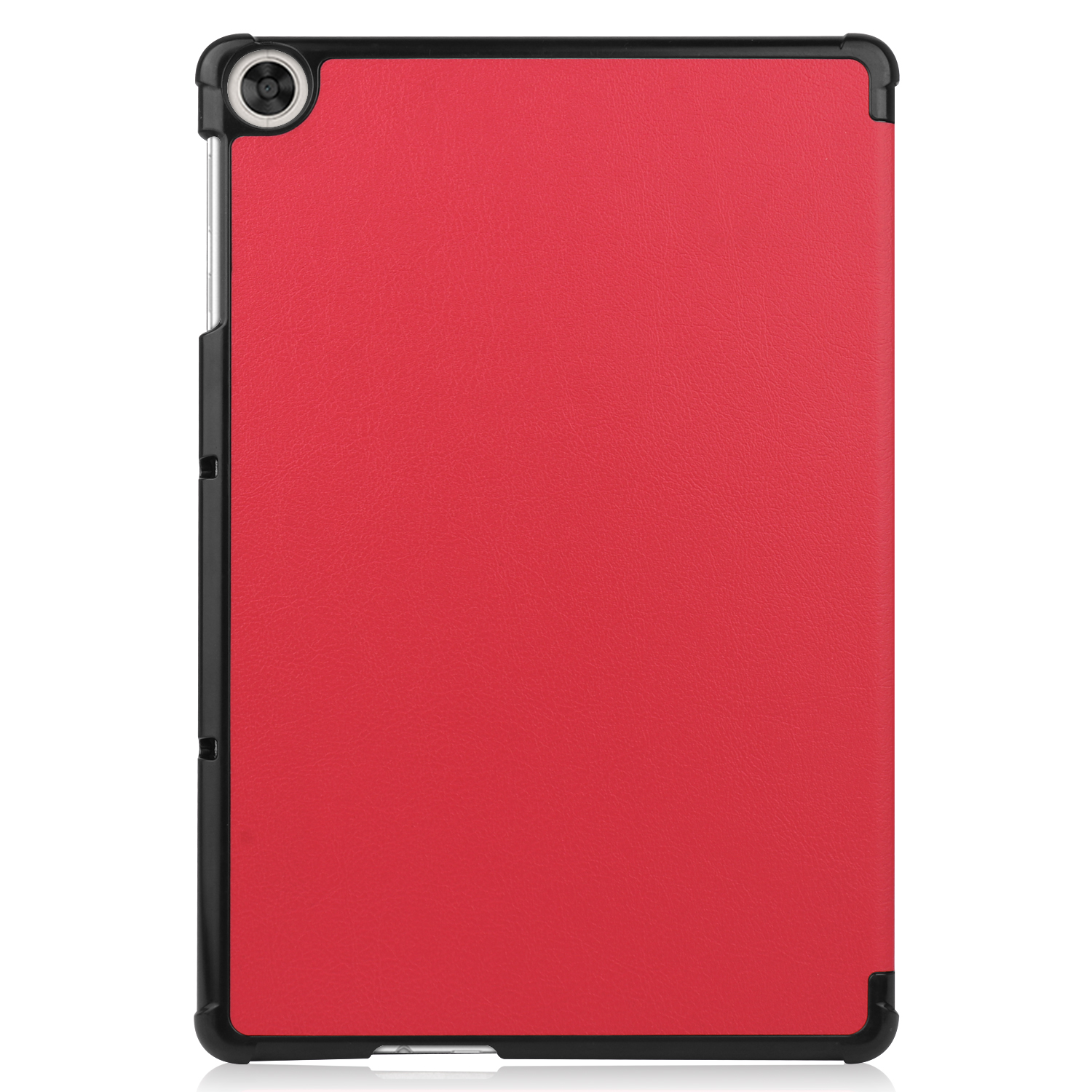 Schutzhülle Bookcover für Kunstleder, T10/T10S Honor Zoll Rot Huawei 10.1 LOBWERK 6/MatePad Hülle