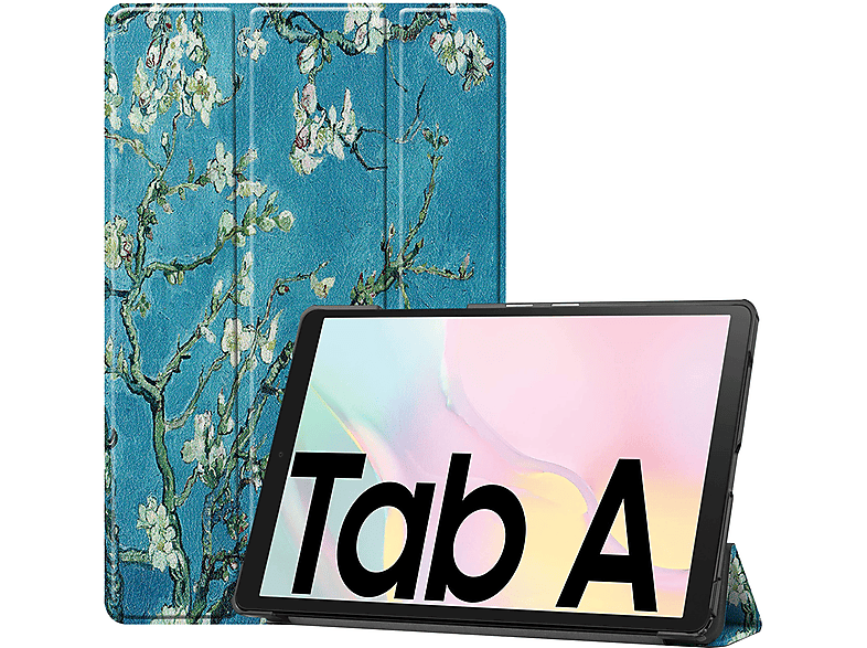LOBWERK Hülle Schutzhülle Bookcover für Samsung Galaxy Tab A7 SM-T500 T505 Kunstleder, NEU