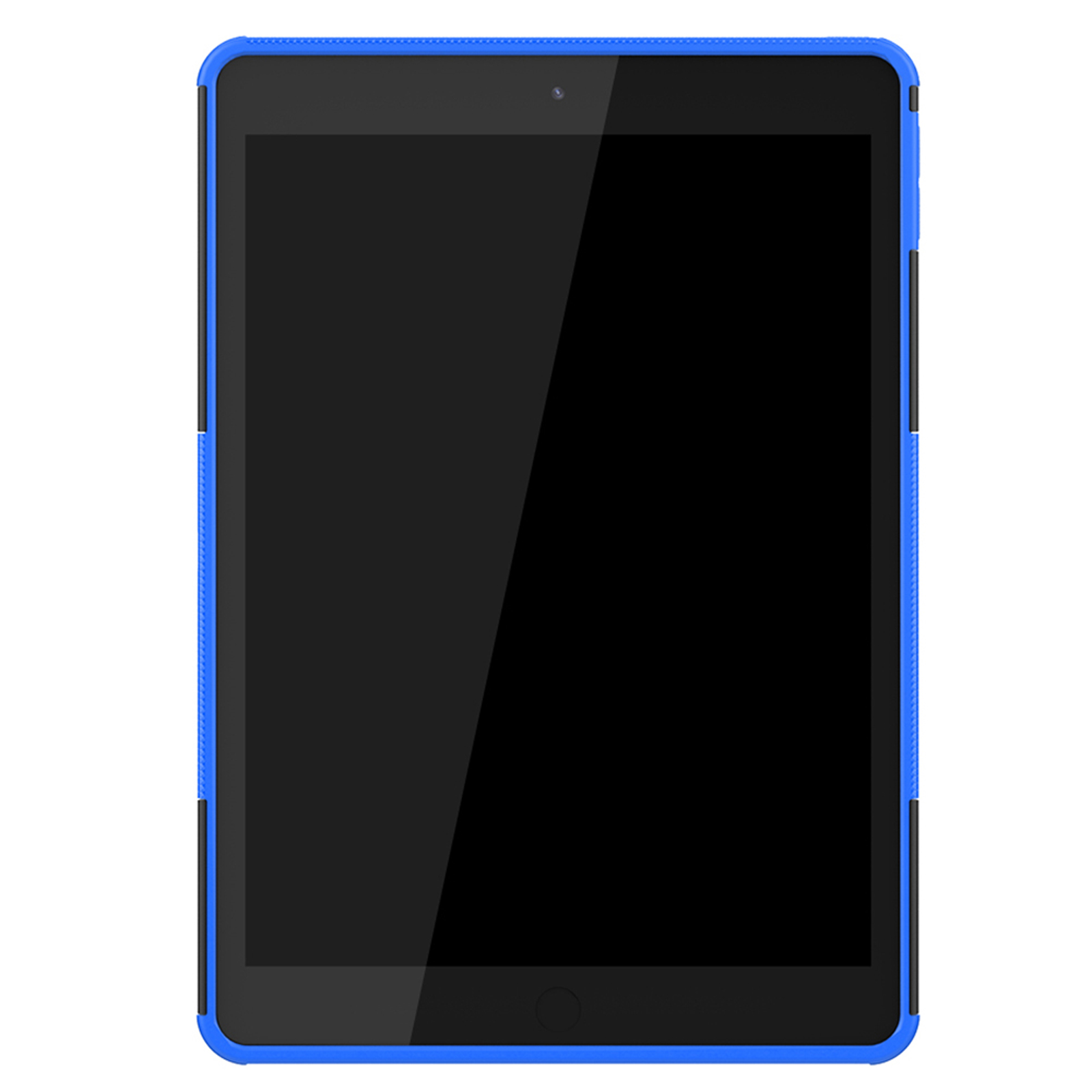 Zoll für 2019/2020/2021 Hülle iPad LOBWERK Kunststoff, Blau Apple Bookcover 10.2 Schutzhülle
