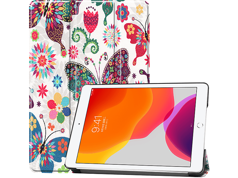 iPad LOBWERK Kunstleder, für 03 Hülle Schutzhülle Zoll Bookcover 10.2 Apple 2019/2020/2021
