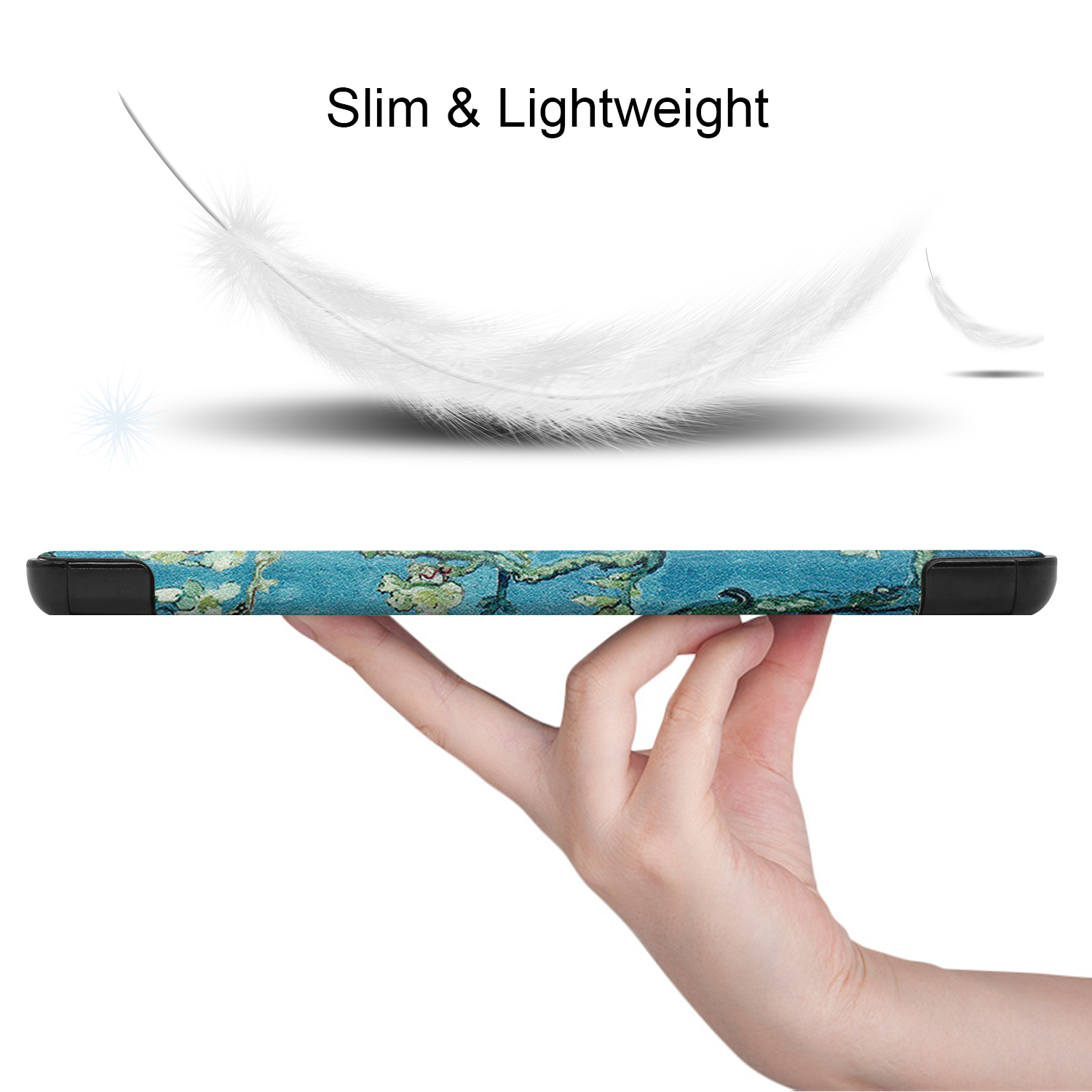 Samsung T307 für Bookcover A LOBWERK Schutzhülle 2020 Mehrfarbig Hülle 8.4 Tab Kunstleder, Galaxy