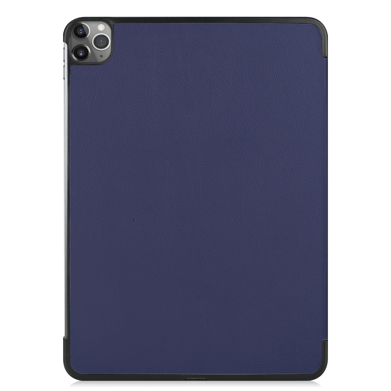 LOBWERK Hülle iPad 2020 Schutzhülle Pro Apple /2021 Kunstleder, Blau für 11 Bookcover Zoll 11