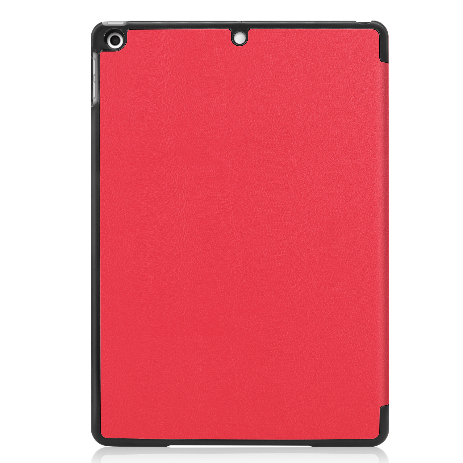 iPad für Zoll Kunstleder, LOBWERK Hülle Schutzhülle Rot Bookcover 2019/2020/2021 10.2 Apple