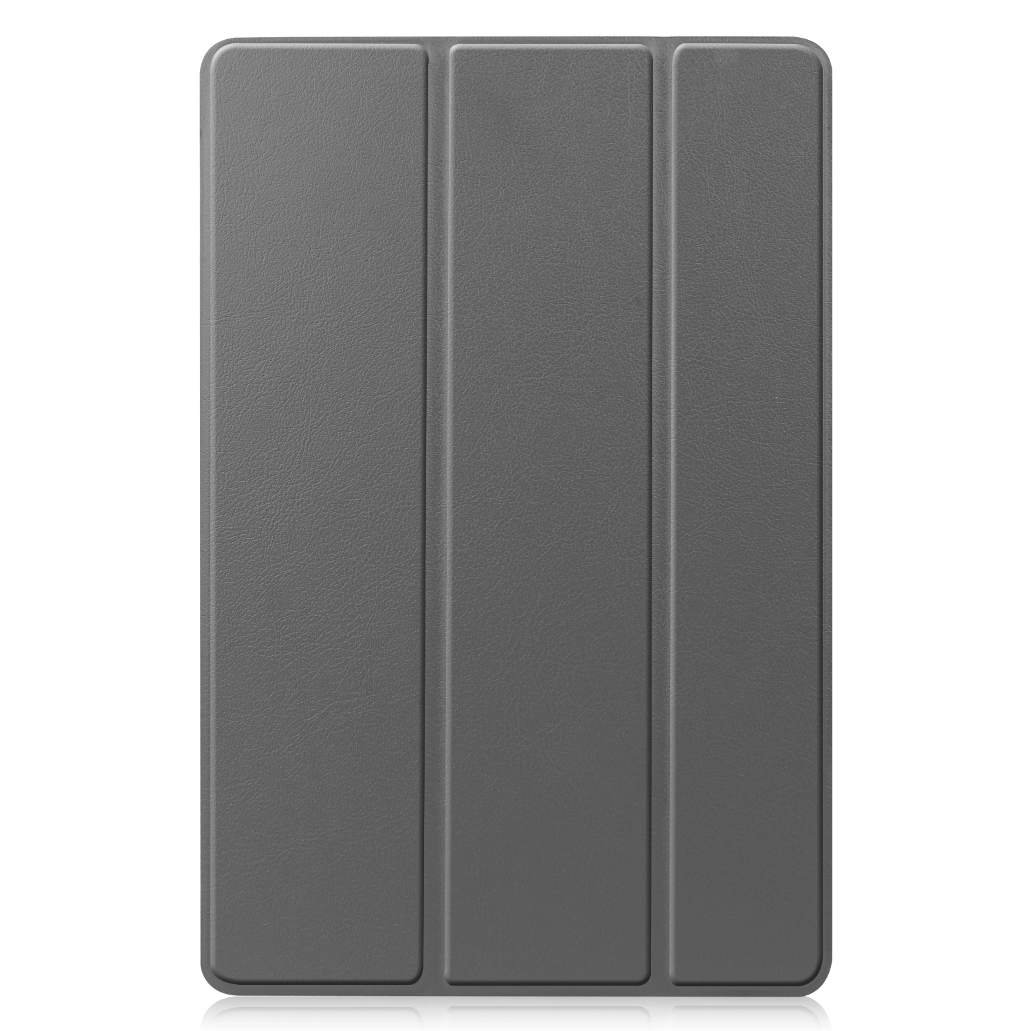 Tab Hülle SM-T870/T875/X700 Samsung Bookcover Grau S7 Schutzhülle LOBWERK für Galaxy Kunstleder,