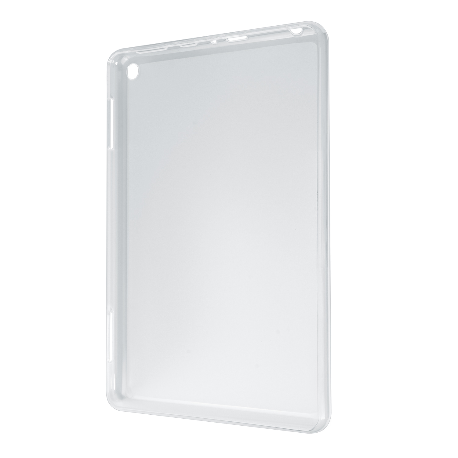 Eine klare, transparente Tablethülle.