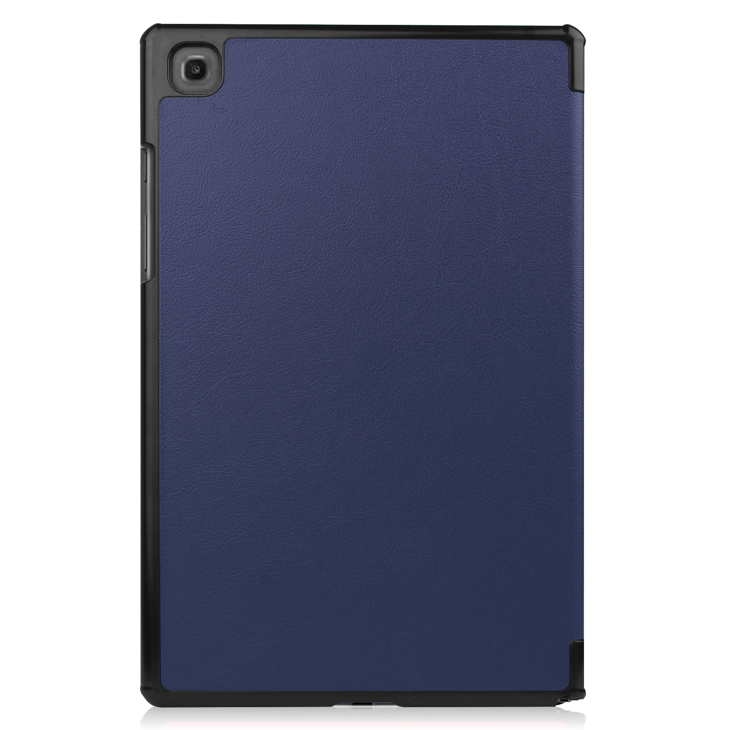 LOBWERK Hülle Samsung A7 Kunstleder, SM-T500 Blau Bookcover T505 für Schutzhülle Galaxy Tab