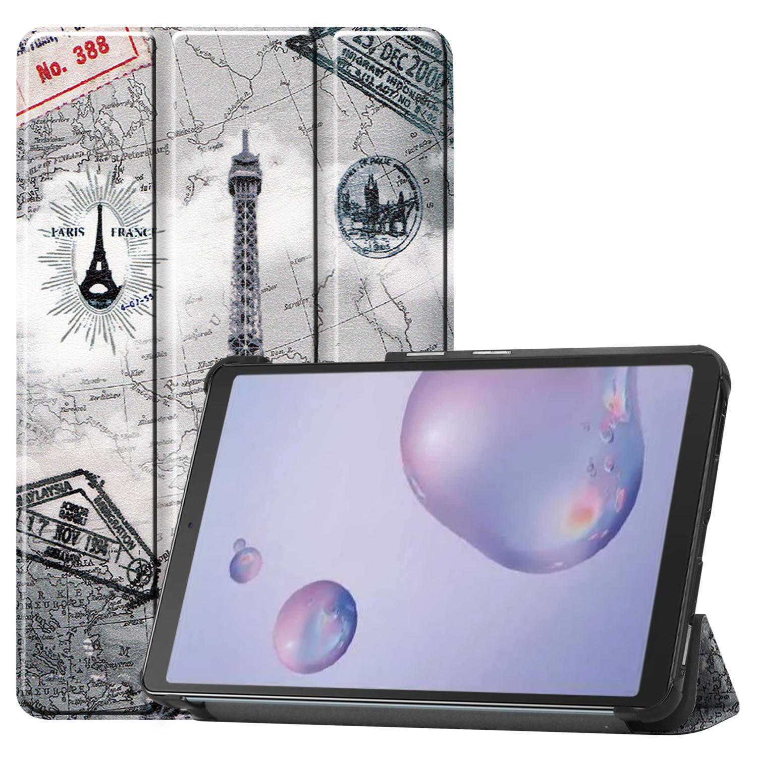 Hülle Mehrfarbig Schutzhülle Galaxy Tab A Kunstleder, 2020 für T307 8.4 Bookcover Samsung LOBWERK