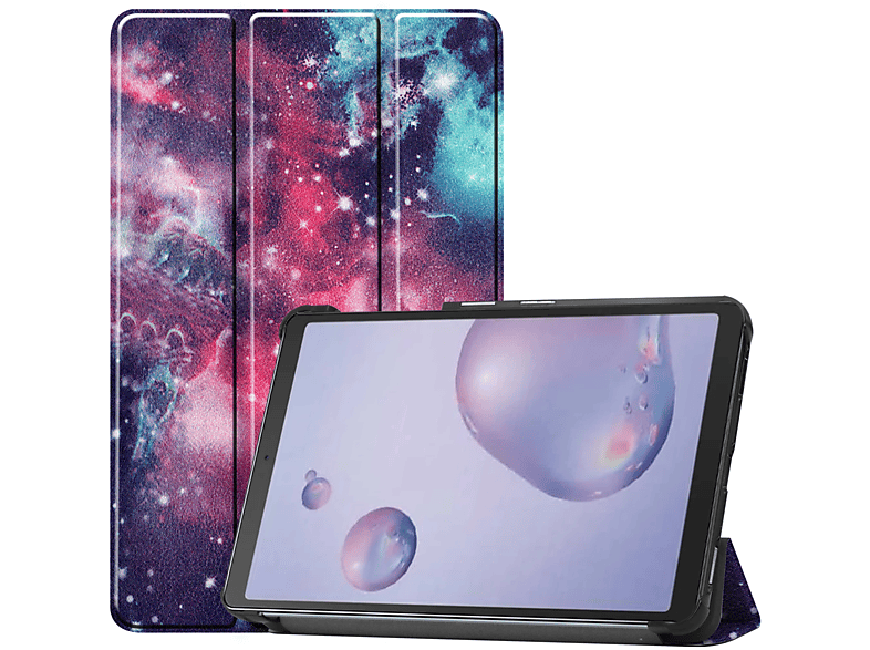 für Samsung Schutzhülle 8.4 2020 Kunstleder, Hülle LOBWERK Mehrfarbig Tab A Galaxy Bookcover T307