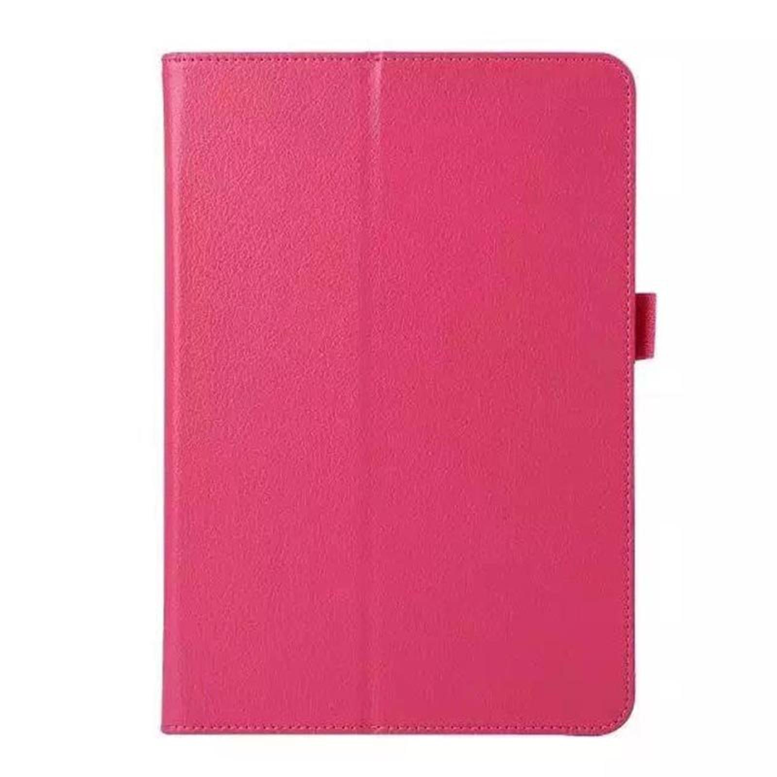 LOBWERK Hülle Schutzhülle für Apple 10.2 Kunstleder, Zoll Bookcover iPad 2019/2020/2021 Pink