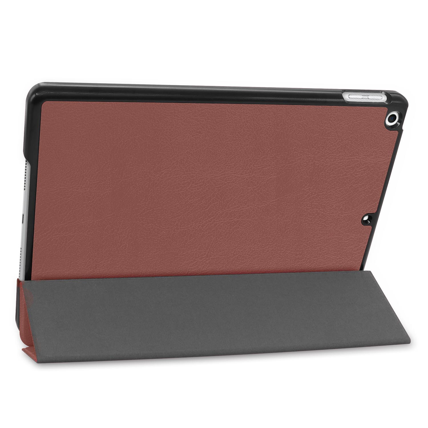 Tablet in einer Hülle, mit zurückgeklapptem Deckel.