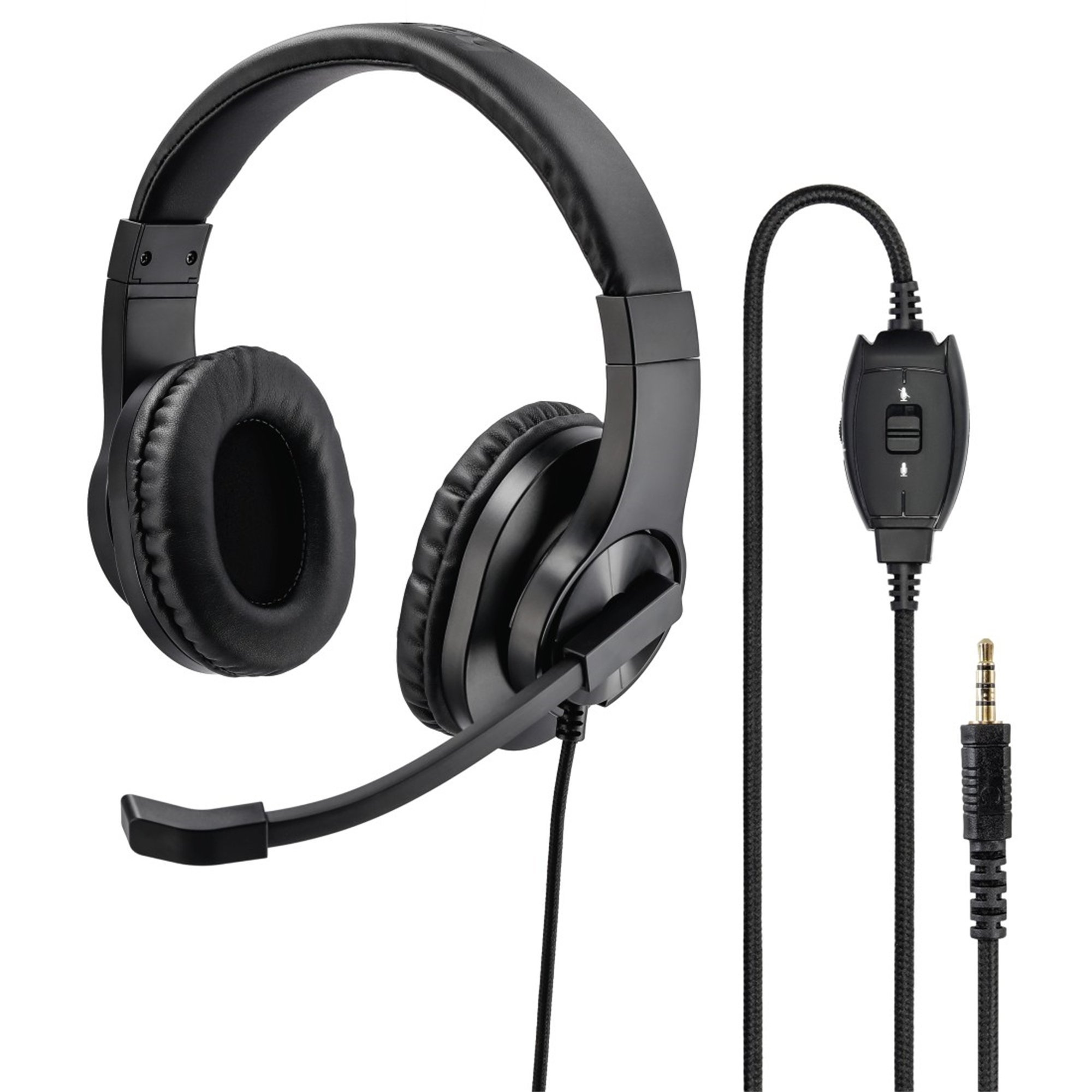 schwarz Headset HS-P350, HAMA Over-ear