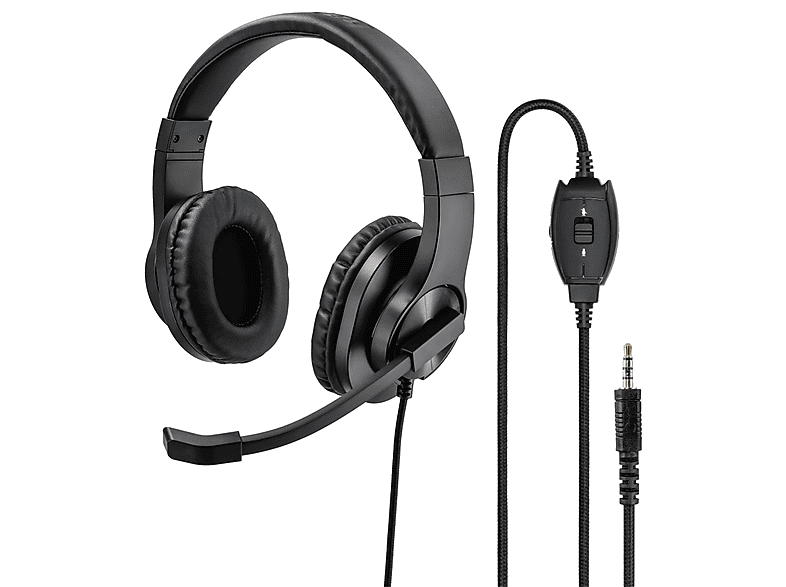 HAMA HS-P350, Over-ear Headset schwarz
