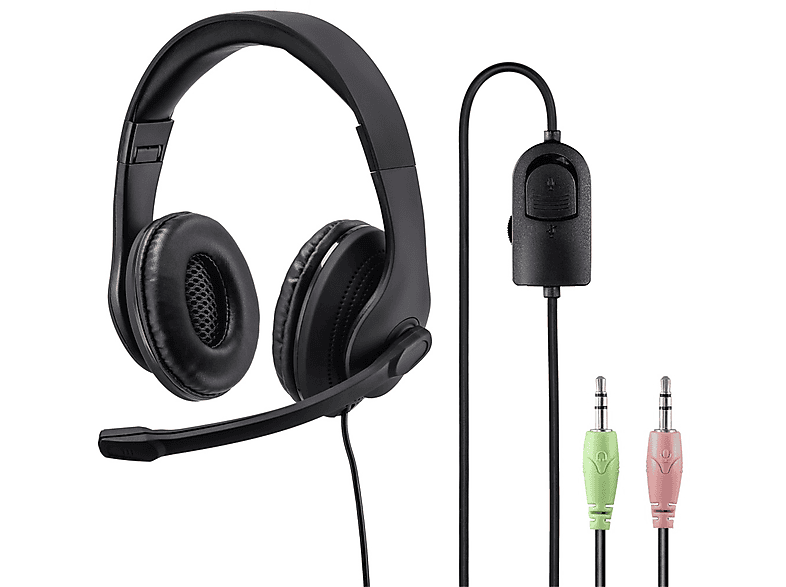 HAMA On-ear HS-P200, schwarz Headset