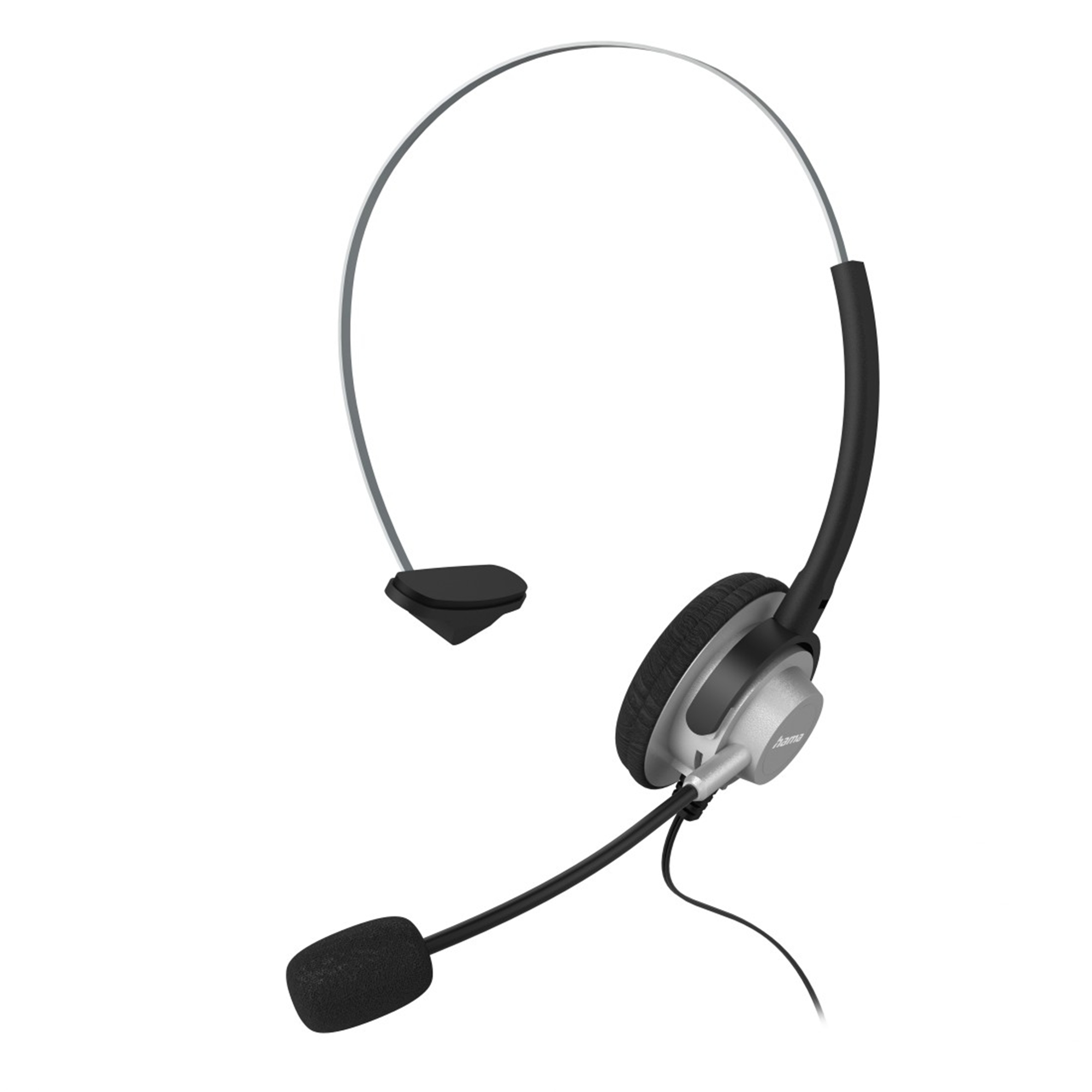 HAMA Headset schnurlose schwarz/silber Telefone, On-ear für