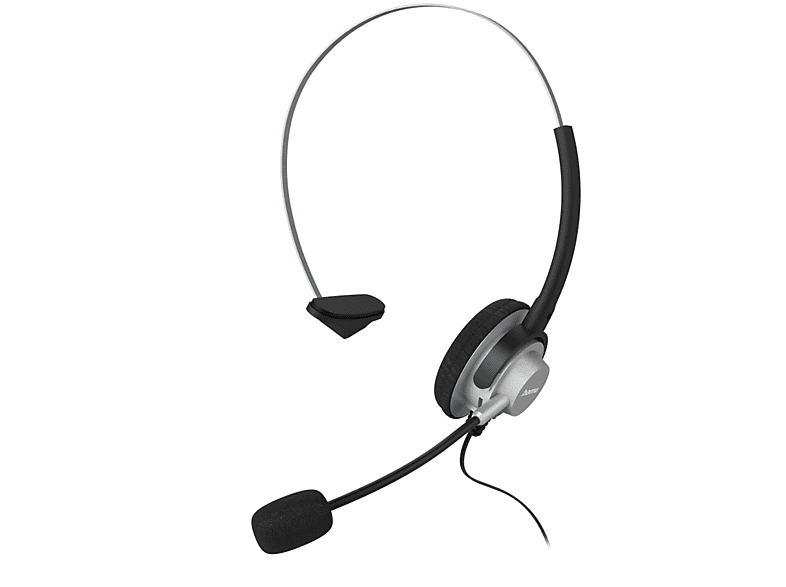 HAMA Headset schnurlose schwarz/silber Telefone, On-ear für