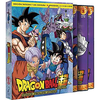 Dragon Ball Super: La Saga De La Batalla De Los Dioses (Ed. Íntegra y Sin Censura) - DVD