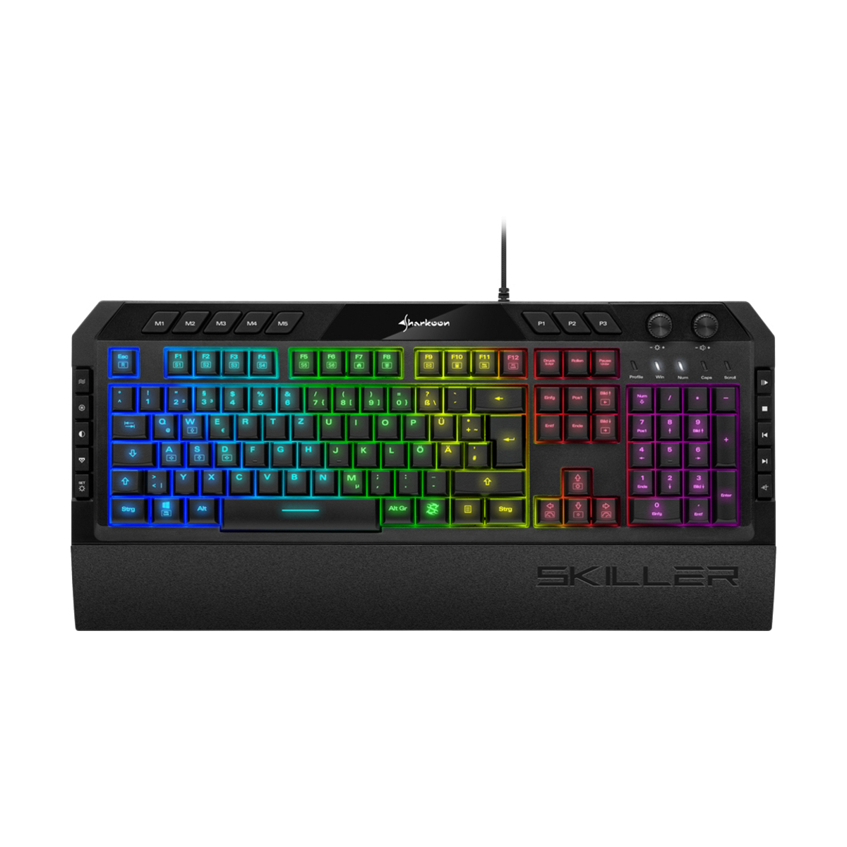 SGK5 RGB, SHARKOON Gaming Tastatur SKILER