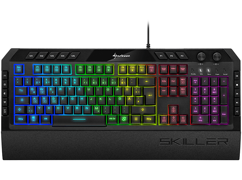 SHARKOON SKILER SGK5 RGB, Gaming Tastatur