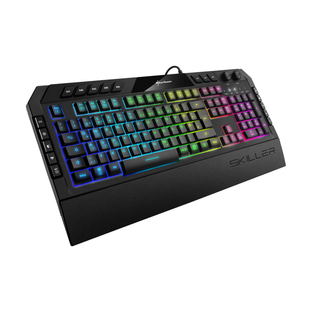 SGK5 RGB, SHARKOON Gaming Tastatur SKILER